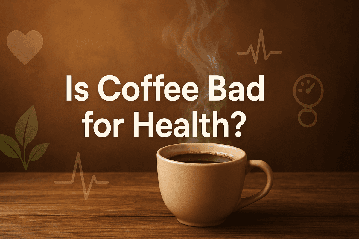 Is Coffee Bad for Health? Coffee Risks, Benefits & Daily Limit
